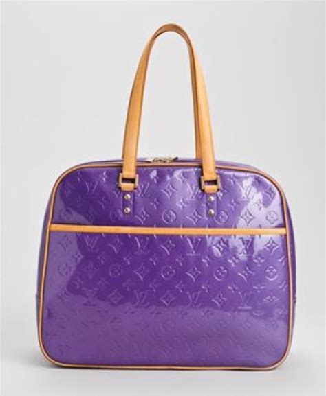 purple louis vuitton print.